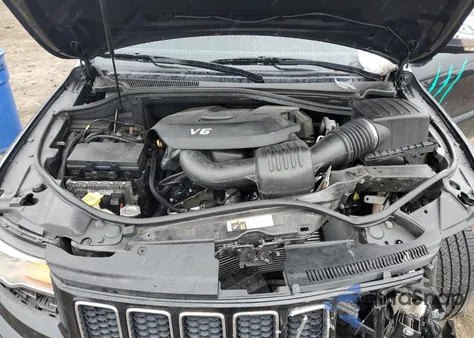 2015 Jeep Grand Cherokee Overland из США, поврежденный, VIN 1C4RJFCG3FC842287